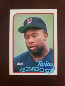 1989 TOPPS TIFFANY COLLECTORS SET #650 - KIRBY PUCKETT - Bild 1 von 2