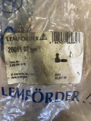 Extremo de varilla de amarre exterior delantero izquierdo Lemquire Premium compatible con 99-05 W220 04-05 W211 4matic Foto 1 de 4