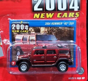 Johnny Lightning 04 2004 Hummer H2 SUV Lightning Strike Collectible Car /RRs Bur - Picture 1 of 2
