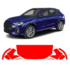 Hood Precut PPF Paint Protection Film For Audi Q3 S-Line 2019-2025 - Picture 1 of 7