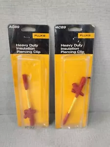 SET 2 STCK. FLUKE AC89 STRAPAZIERFÄHIG ISOLIERUNG PIERCING CLIP - Bild 1 von 11