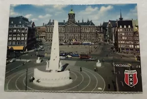 Amsterdam - Dam With Royal Palace & National Monument. Postcard (T2) - Picture 1 of 2