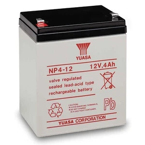 Yuasa NP4-12ALT111-12V 4Ah Battery Replacement for BB BP4-12 - Picture 1 of 2