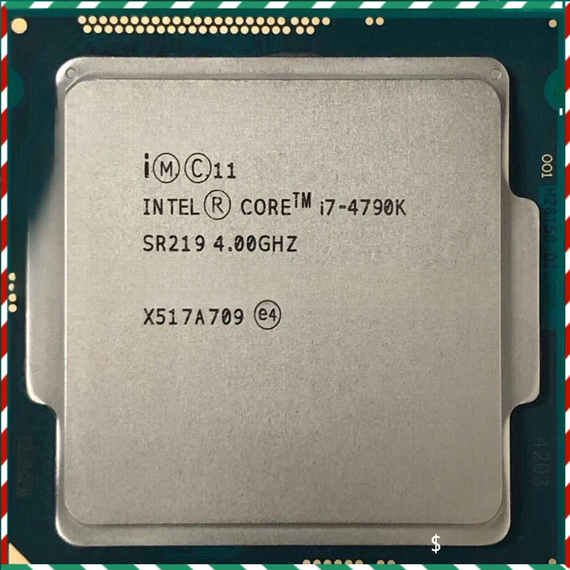 Intel Core i7-4790K quad-core LGA1150 4.00GHz SR219 CPU processor i74790K - Image 1 of 1