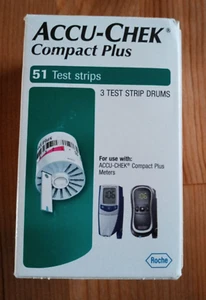 255 Accu chek compact strips - 5 boxes (read description for expiration) - Picture 1 of 1