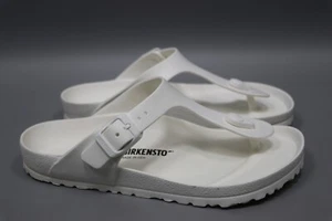 BIRKENSTOCK Gizeh Thong White EVA Womens Sandals Sz 38/US 8 - Picture 1 of 19