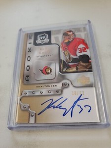 2006/07 KELLY GUARD THE CUP GOLD RAINBOW AUTO ROOKIE CARD 18/32 OTTAWA SENATORS.
