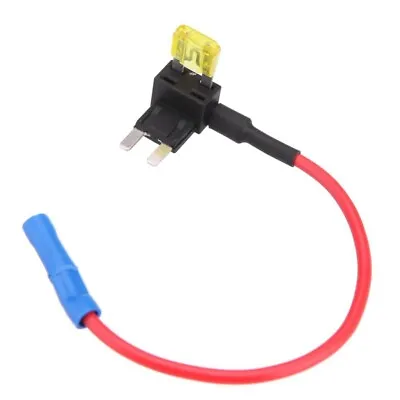 2-Insert Blade Fuse Adapter Voltage Tap For Automotive Fuses APS ATT  Low Profh • 6.53€