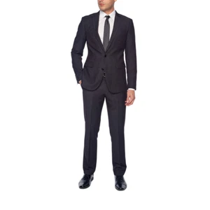 JF J.Ferrar Dots Stretch Classic Fit Suit Pants Sizes 46"W X 30"L, 52"W X 32"L - Picture 1 of 4