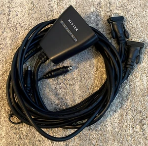 Belkin F1DK102P 2-port KVM Switch with Built-in Cabling - Picture 1 of 3
