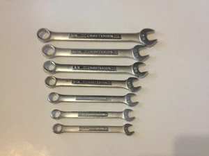 Craftsman 7-PC 12-pt Inch Combination Wrench Set - Picture 1 of 1