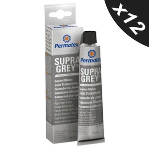 12x RTV Silicone Instant Gasket Maker Grey High Temperature Sealant 80ml OEM - Picture 1 of 7