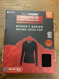 Top donna Mountain Warehouse Techtherm Merino girocollo taglia 10 - Foto 1 di 2