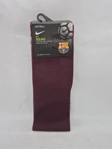 FC Barcelona Nike BNWT socks football soccer 11-14.5 2017/18 3rd Strip Kit  - Picture 1 of 5