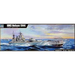 Modello Nave Hms Nelson 1944 Trumpeter 03708 1/200 Modello Carro Promo - Imagen 1 de 4