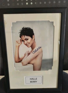 Halle Berry 42 x 30cm A3 framed Photo   - Bild 1 von 2