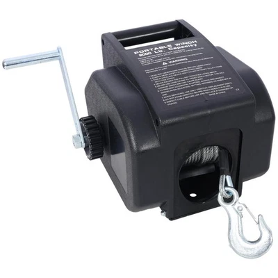 Cabrestante de remolque 12v 2000lbs, cabrestante eléctrico, para barcos de hasta 5000 lb, Foto 1 de 4