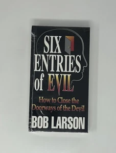 Very Rare Bob Larson VHS: SIX ENTRIES OF EVIL, 1999, New & Sealed, Occult - Picture 1 of 6