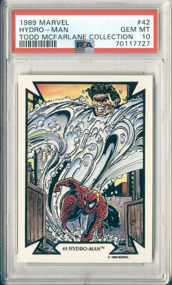 1989 Marvel Todd McFarlane Collection #42 Hydro-Man–PSA 10 GEM MT (Comic Images) - Image 1 of 1