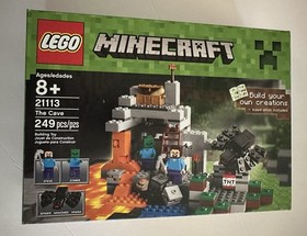LEGO Minecraft: The Cave (21113) *NEW UNOPENED * 100% Complete