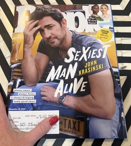 JOHN KRASINSKI SEXIEST MAN ALIVE People Magazine November 25, 2024 SPECIAL Wicke - Picture 1 of 1
