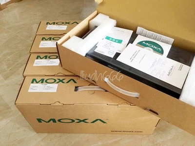 Moxa nport5610-16 nport 5610-16 5610 16 rev 3.2 EU 100-240 VAC 16 serial ports - Image 1 of 4