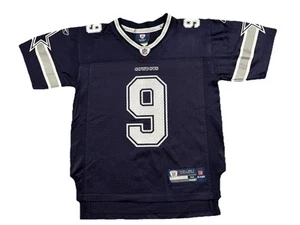 Camiseta de fútbol americano Reebok Dallas Cowboys Tony Romo 9 On Field NFL NIÑOS MEDIANA 10-12 - Imagen 1 de 14