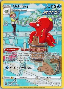 Octillery SWSH09: Brilliant Stars Trainer Gallery TG03/TG30 Ultra Rare NM - Bild 1 von 2