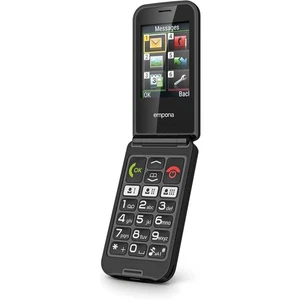 Emporia TALKglam Seniorenhandy Klapphandy ohne Vertrag 2G Mobiltelefon schwarz - Bild 1 von 8