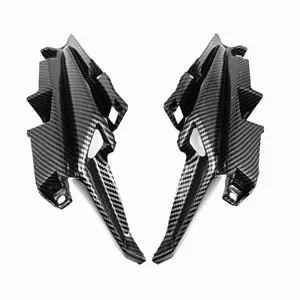 Carbon Fiber Front Side Turn Signal Fairing Cowling For HONDA CBR500R 2016-2018 - Picture 1 of 9