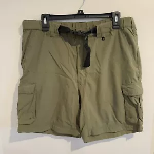 Boy Scouts Of America Switchback Belted Uniform Cargo Shorts Mens Medium - Picture 1 of 9