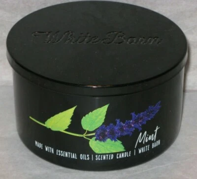 Bath & Body Works White Barn 3 Wick Scented Candle MINT 14.5 oz RARE - Image 1 of 4