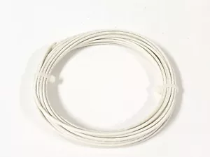 ALAMBRE DE TEWN DE CALIBRE 16 TFFN BLANCO 100' PIES 600V ALAMBRE DE TIERRA TRENZADO COBRE - Imagen 1 de 2