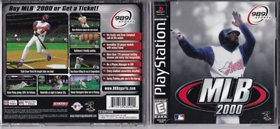 MLB 2000 (Sony PlayStation 1, 1999) *COMPLETE* - Image 1 of 2