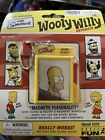 The Simpsons Wooly Willy Homer Simpson Key Chain Magnetic Hair 2002 New