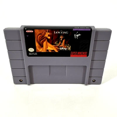 The Lion King Super Nintendo SNES Cartridge - Image 1 of 4