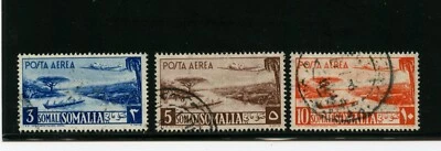Somalia #C25-C27 (S438) Alto valor de aires 1950-1, usado, muy buen estado, CV $99,00 Foto 1 de 2