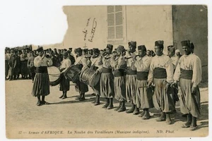 CPA - 57 Armée d'Afrique La Nouba des tirailleurs musique indigène N.D photo - Picture 1 of 2