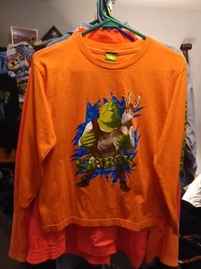 Vintage 2004 Shrek 2 Long Sleeve Shirt Youth large - Picture 1 of 5