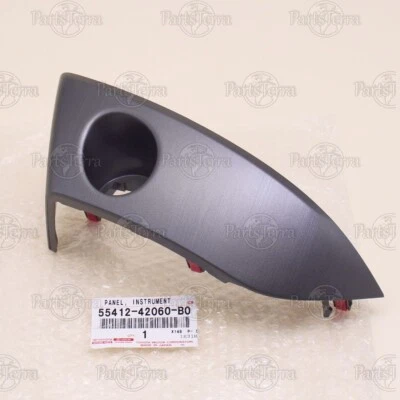 Moldura de painel de instrumentos lateral de passageiros 55412-42060-B0 OEM Toyota 2006-2009 RAV4 - Imagem 1 de 4