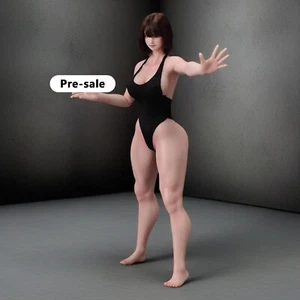 LDDOLL 29 Muscolo 1:6 Dita Osso Corpo in Silicone Senza Cuciture per Figura Femminile 12" - Foto 1 di 22