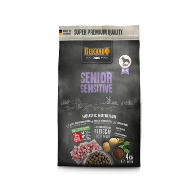 BELCANDO® Senior Sensitive 4 kg  Seniorfutter Trockenfutter Hund ältere Hunde - Bild 1 von 3