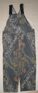 Field Staff Moasy Oak Break Up Camo Overalls Bibs Hunting Outdoors Size 44 - Picture 1 of 11