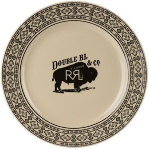 Ralph Lauren RRL Double RL Western Buffalo Logo 9" Plate w/ Box New