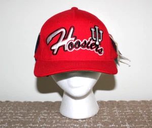Vintage Indiana Hoosiers New With Tags Red One Size Rare Starter Snapback Hat - Picture 1 of 6