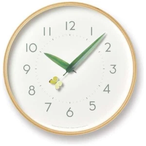Lemnos wall clock MONKI perch analog Monki Butterfly SUR18-16 Diameter - Picture 1 of 5