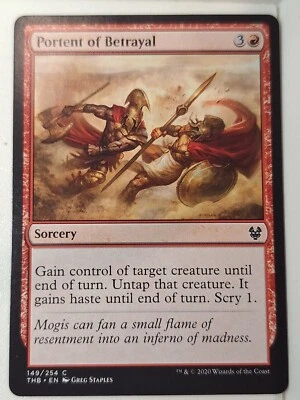 Portent of Betrayal - Theros - Magic the Gathering MTG Nice! - Image 1 of 2