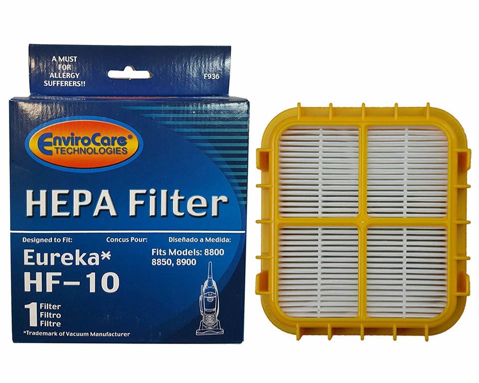 Fits For Eureka Capture Bagless 8802 Series HF-10 Hepa Filter Aftermarket # 936 - Image 1 of 1