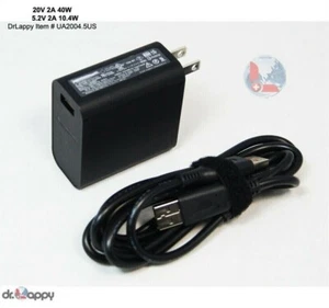 Caricabatteria adattatore US 40W per tablet Lenovo Yoga 3 Pro 1170 1370 1470 14 Pro - Foto 1 di 4