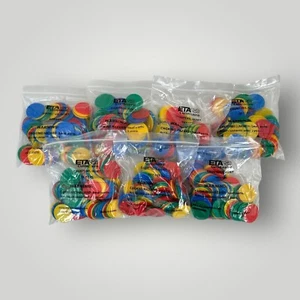 Hand 2 Mind Cuisenaire Quiet Counters 7 Bags of 125 each = 875 Multicolor - Picture 1 of 3